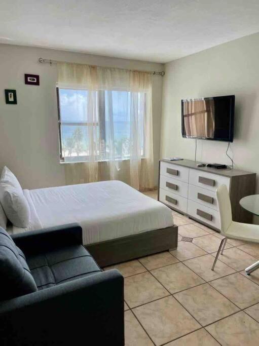 Apartamento Chic Ocean Front Studio! Miami Beach